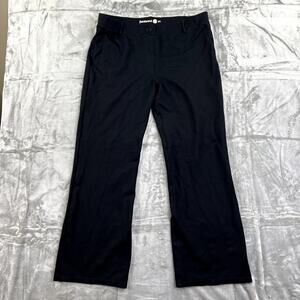 Betabrand Pull On Straight Leg Trousers Women's Size 2XL Black